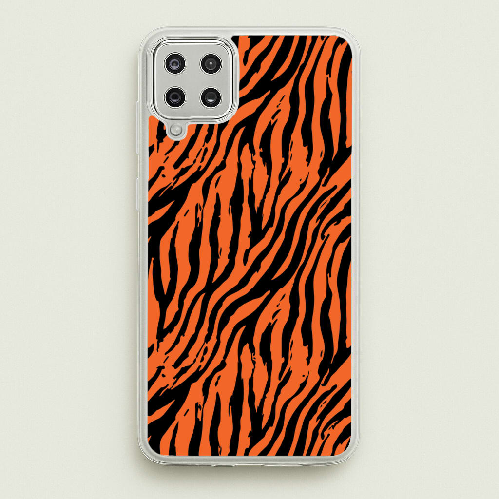 Tiger - Animal Patterns - Animal Patterns Phone Case for Galaxy A12