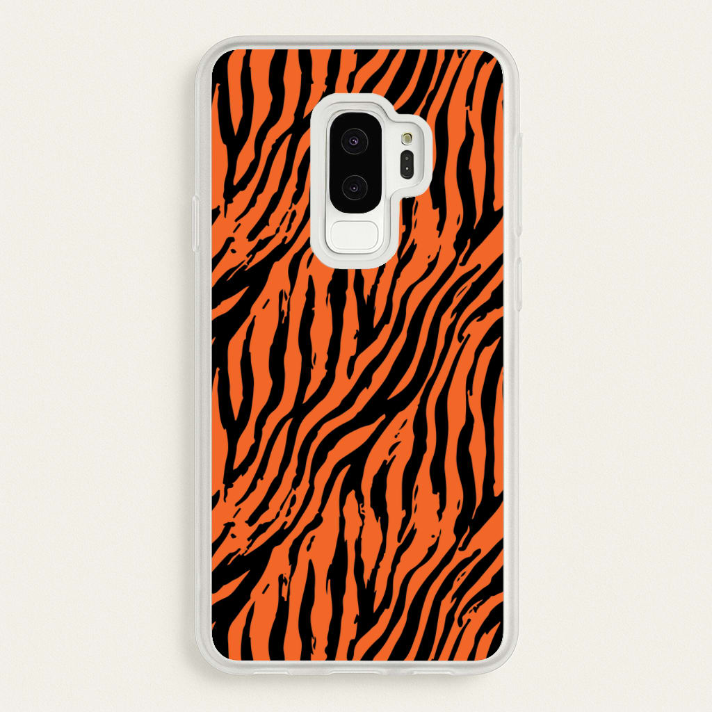 Tiger - Animal Patterns - Animal Patterns Phone Case for Galaxy S9 Plus