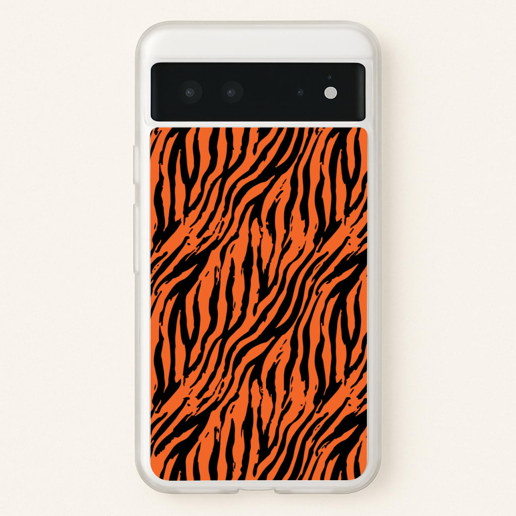 Tiger - Animal Patterns - Animal Patterns Phone Case for Google Pixel 6