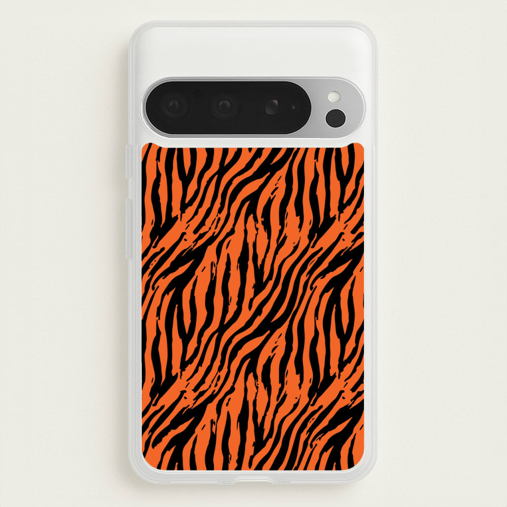 Tiger - Animal Patterns - Animal Patterns Phone Case for Google Pixel 9 Pro XL