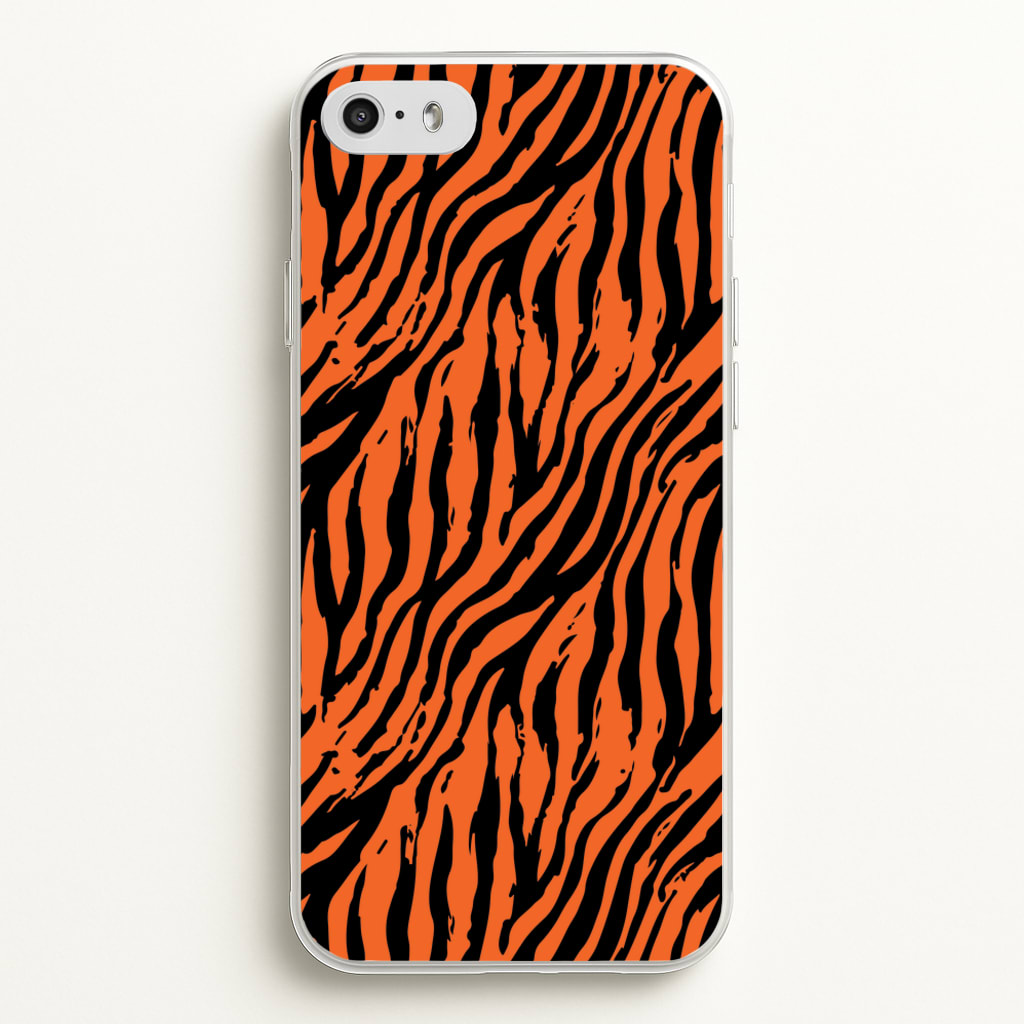 Tiger - Animal Patterns - Animal Patterns Phone Case for iPhone 5 / 5s / SE 2016