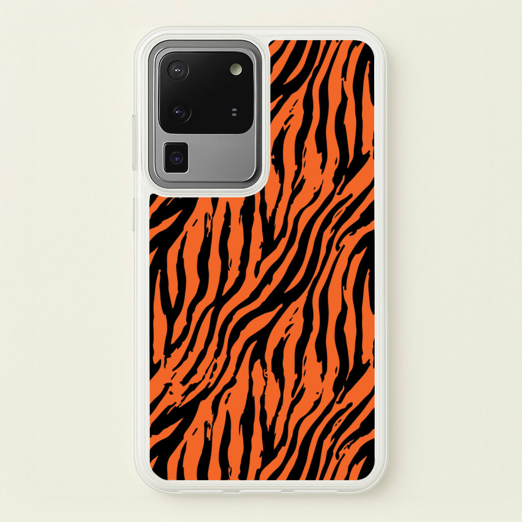 Tiger - Animal Patterns - Animal Patterns Phone Case for Galaxy S20 Ultra