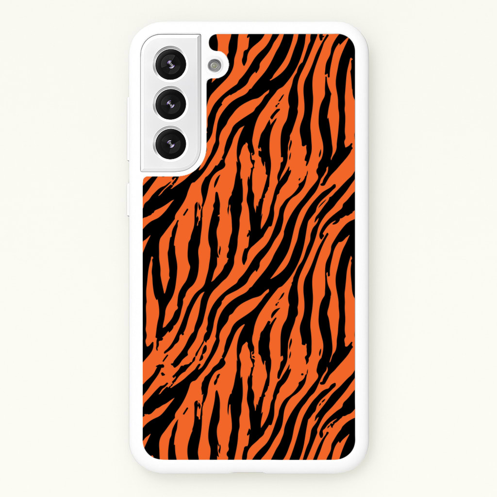 Tiger - Animal Patterns - Animal Patterns Phone Case for Galaxy S22 Plus
