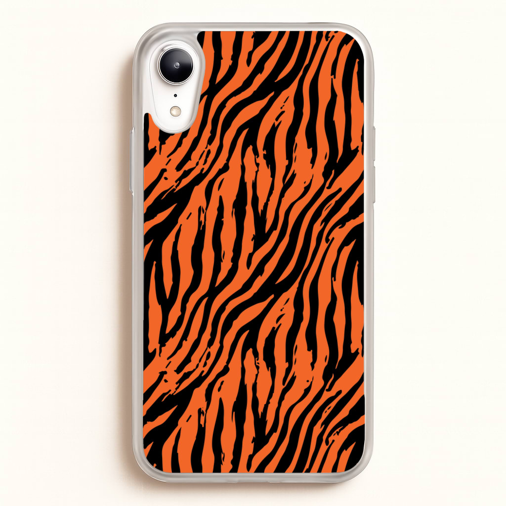 Tiger - Animal Patterns - Animal Patterns Phone Case for iPhone XR