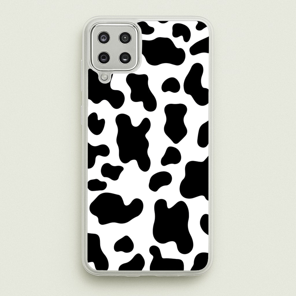 Cow - Animal Patterns - Animal Patterns Phone Case for Galaxy A12