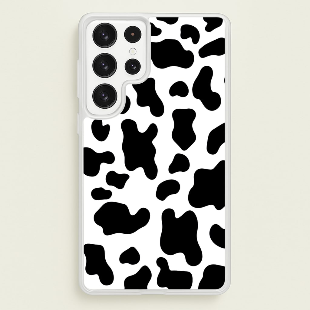 Cow - Animal Patterns - Animal Patterns Phone Case for Galaxy S23 Ultra