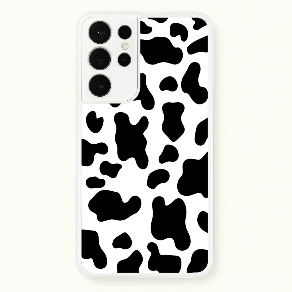 Cow - Animal Patterns - Animal Patterns Phone Case for Galaxy S21 Ultra