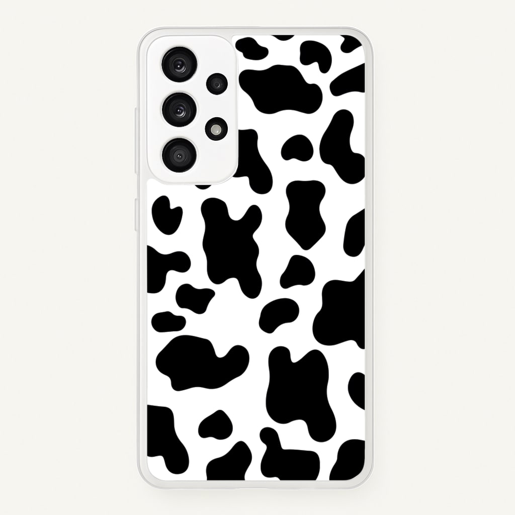 Cow - Animal Patterns - Animal Patterns Phone Case for Galaxy A33