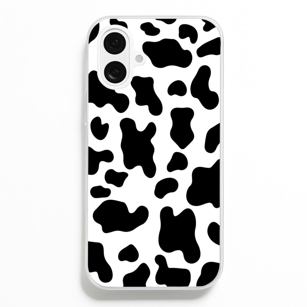 Cow - Animal Patterns - Animal Patterns Phone Case for iPhone 16 Plus