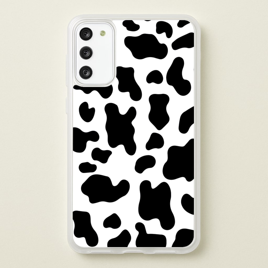 Cow - Animal Patterns - Animal Patterns Phone Case for Galaxy S20