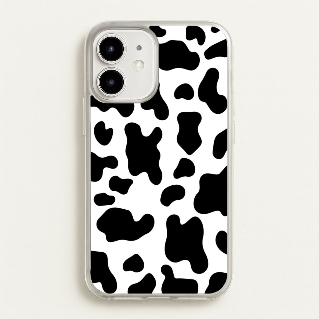 Cow - Animal Patterns - Animal Patterns Phone Case for iPhone 12 / 12 Pro