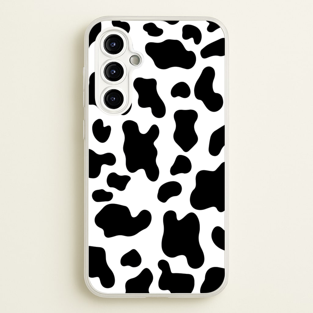 Cow - Animal Patterns - Animal Patterns Phone Case for Galaxy A54