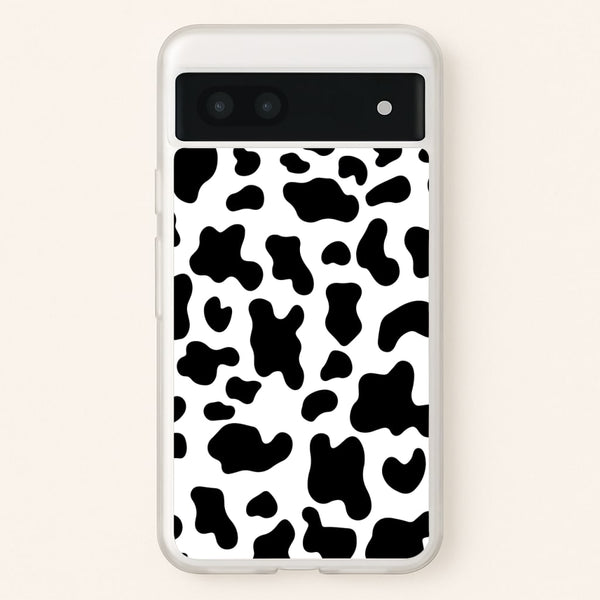 Cow - Animal Patterns - Animal Patterns Phone Case for Google Pixel 6a