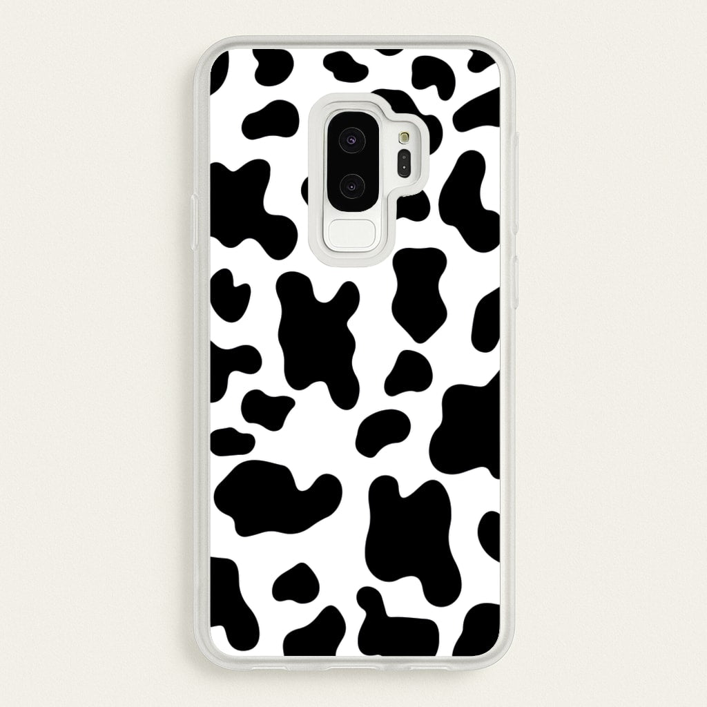 Cow - Animal Patterns - Animal Patterns Phone Case for Galaxy S9 Plus