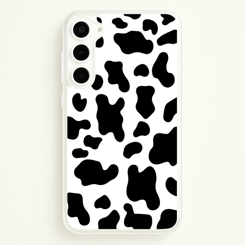 Cow - Animal Patterns - Animal Patterns Phone Case for Galaxy S23