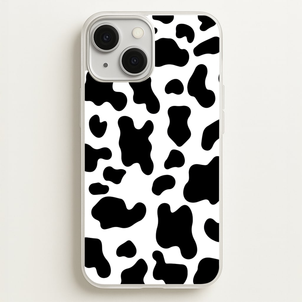 Cow - Animal Patterns - Animal Patterns Phone Case for iPhone 13 Mini