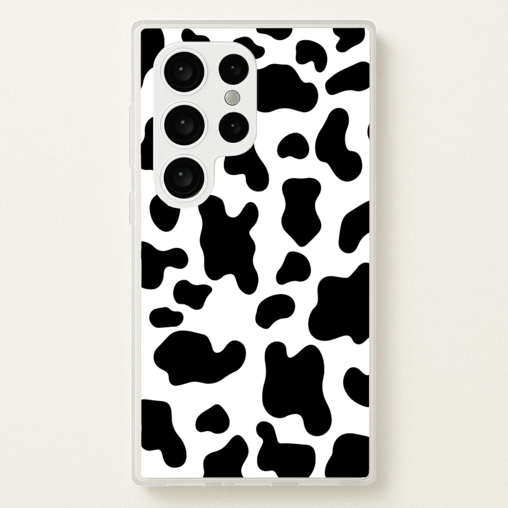 Cow - Animal Patterns - Animal Patterns Phone Case for Galaxy S24 Ultra