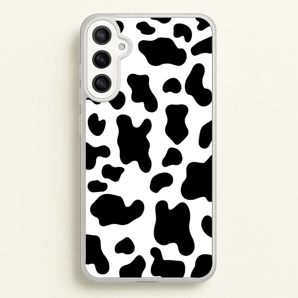 Cow - Animal Patterns - Animal Patterns Phone Case for Galaxy A34