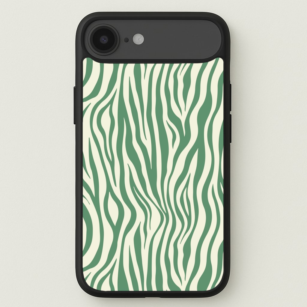 Green Zebra - Animal Patterns Phone Case for iPhone 17 Air