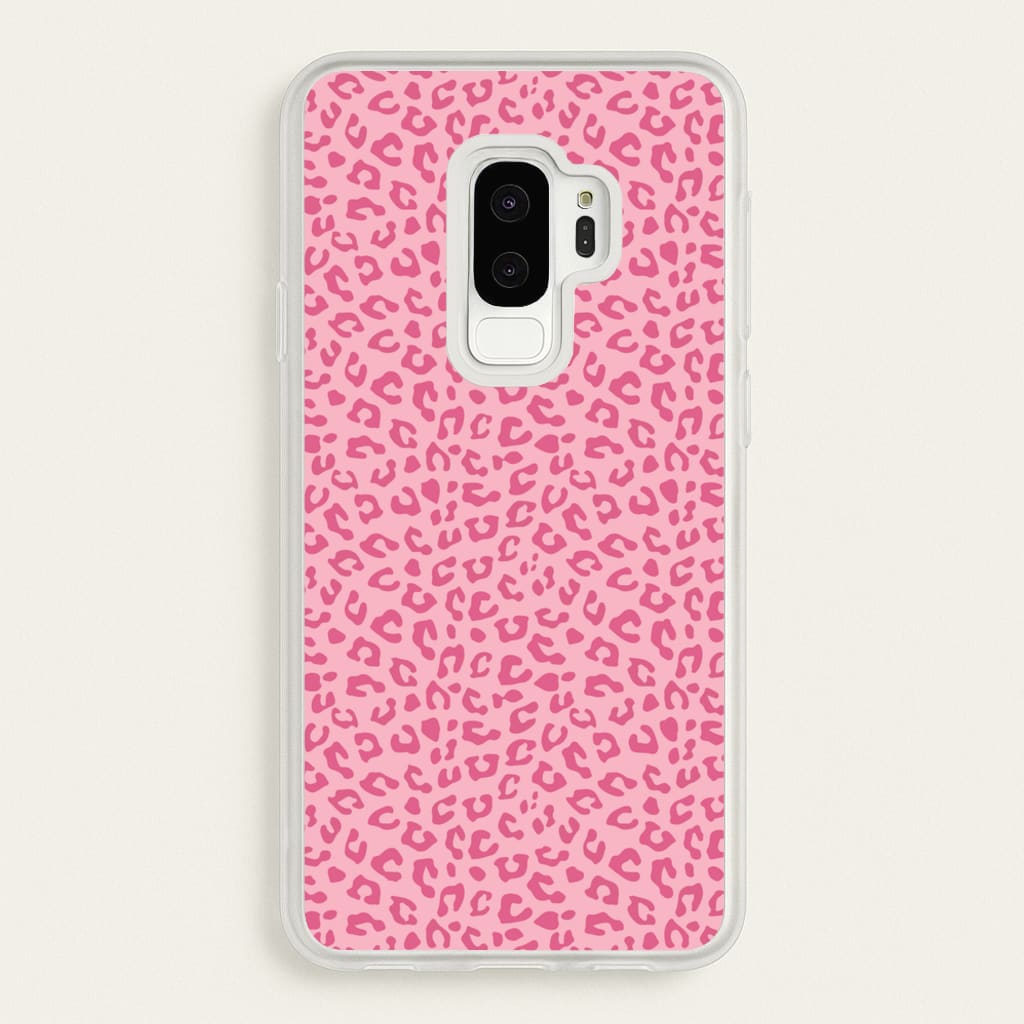 Pink Cheetah - Animal Patterns - Animal Patterns Phone Case for Galaxy S9 Plus