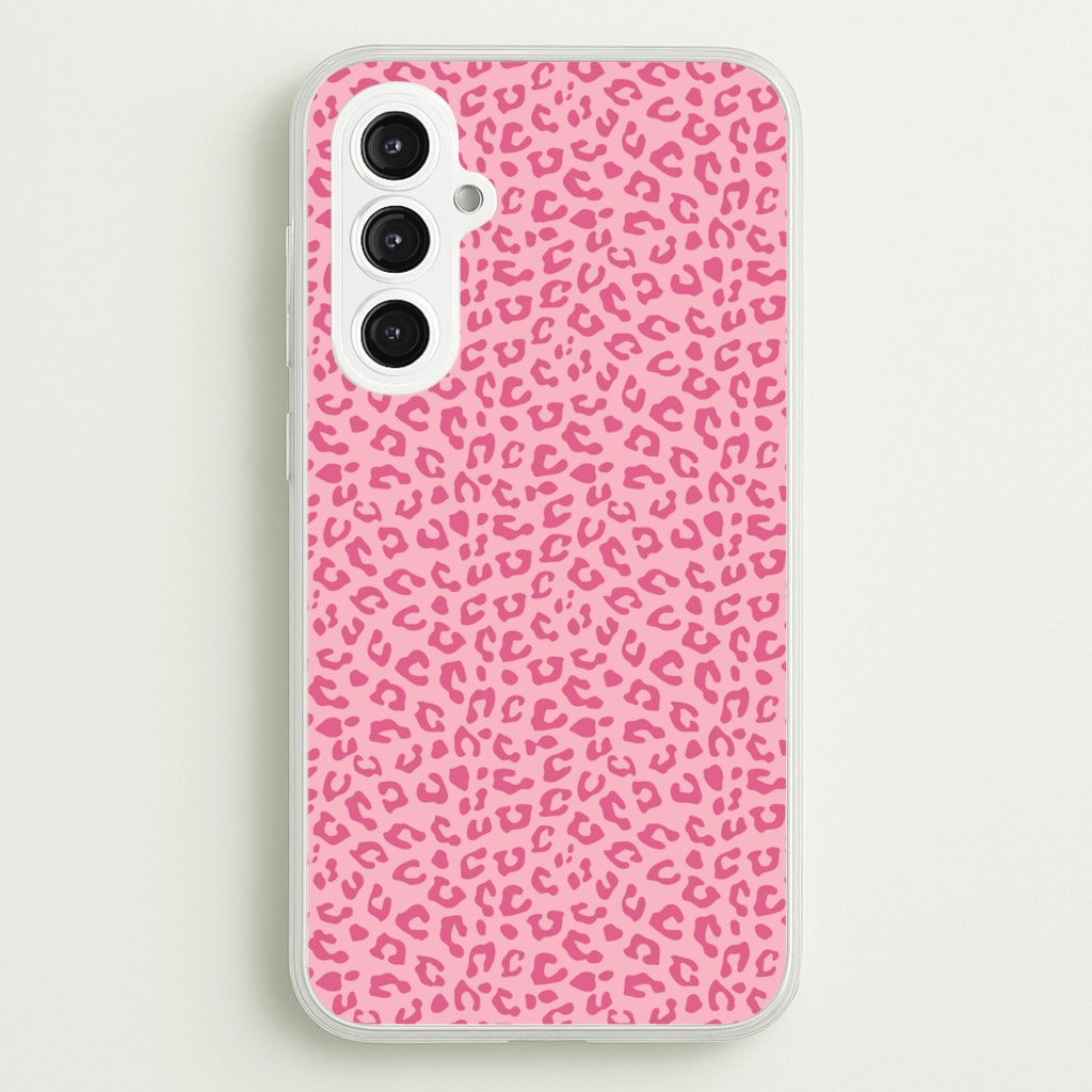 Pink Cheetah - Animal Patterns - Animal Patterns Phone Case for Galaxy S23FE