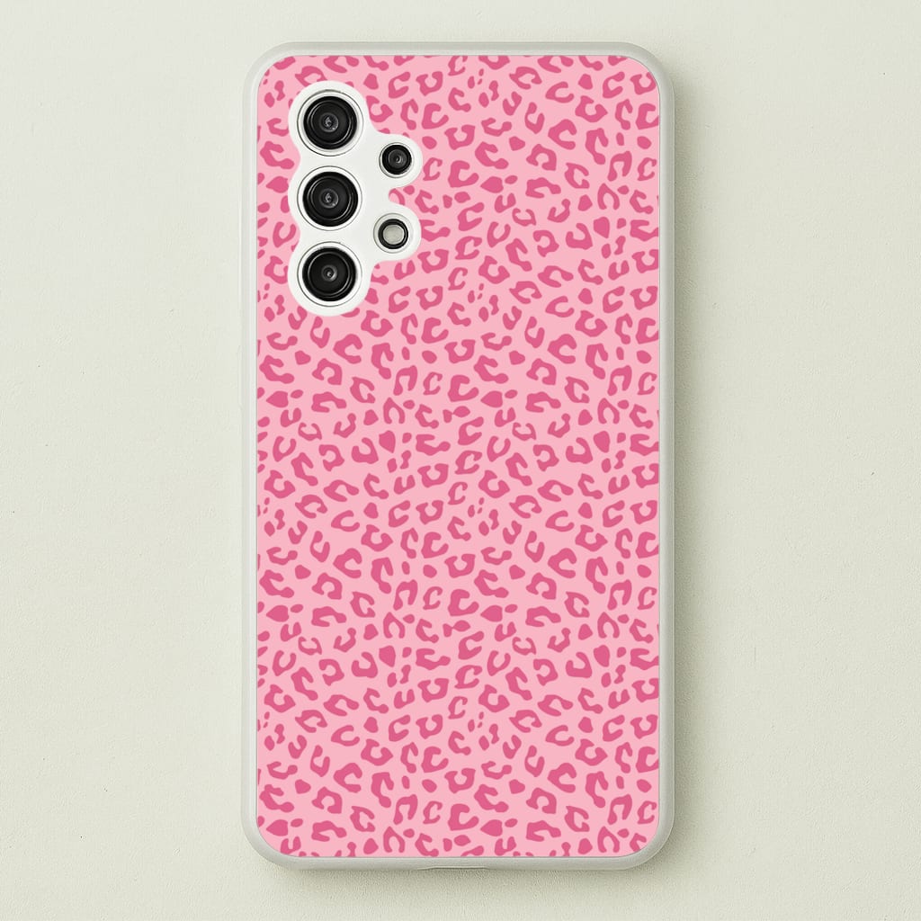 Pink Cheetah - Animal Patterns - Animal Patterns Phone Case for Galaxy A13