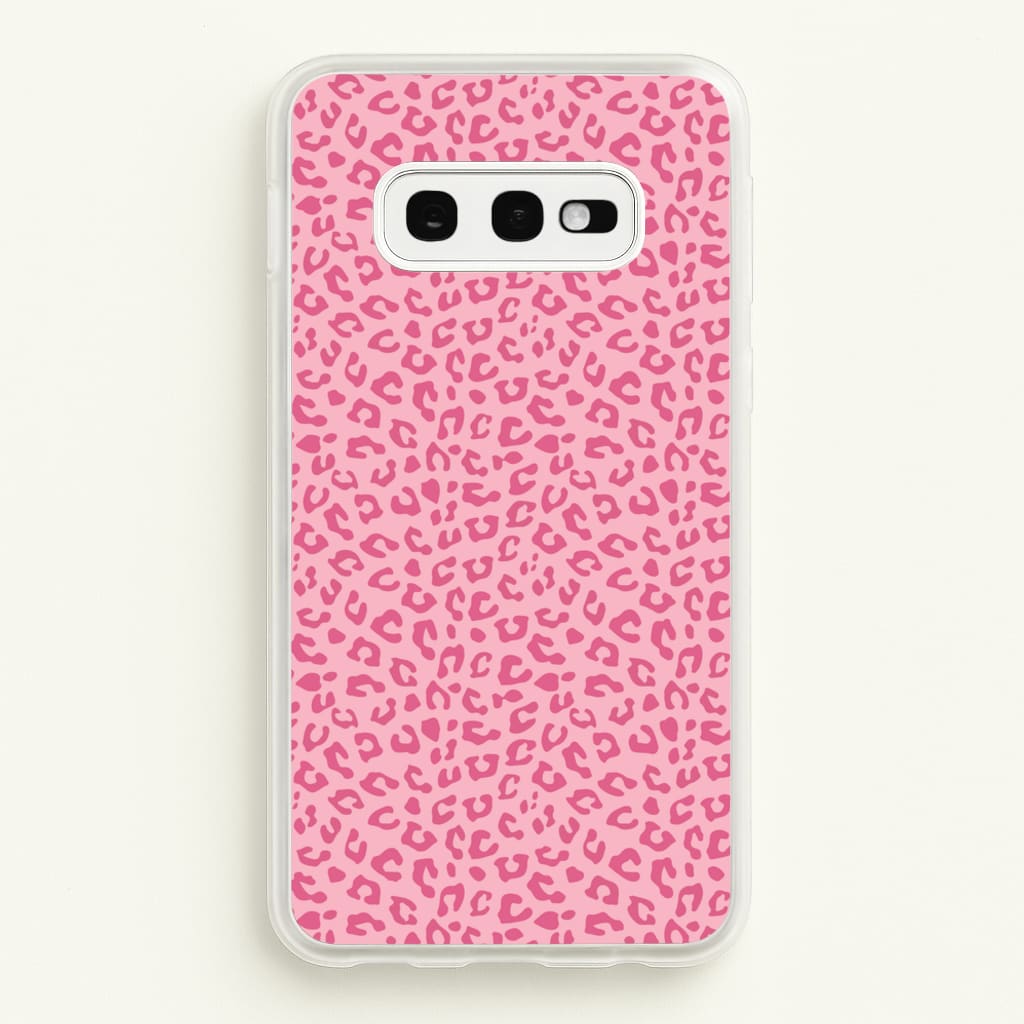 Pink Cheetah - Animal Patterns - Animal Patterns Phone Case for Galaxy S10e