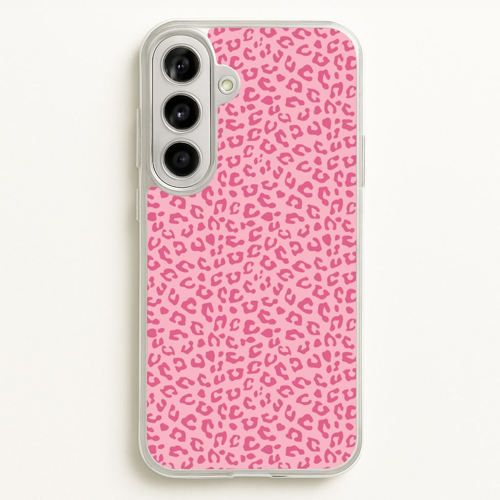 Pink Cheetah - Animal Patterns - Animal Patterns Phone Case for Galaxy A56