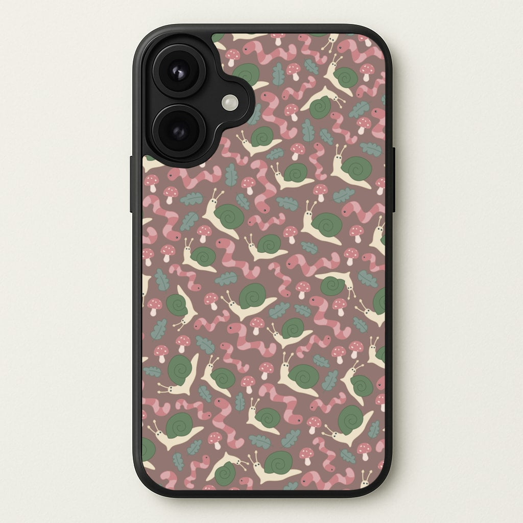 Snails - Animal Patterns Phone Case for iPhone 17