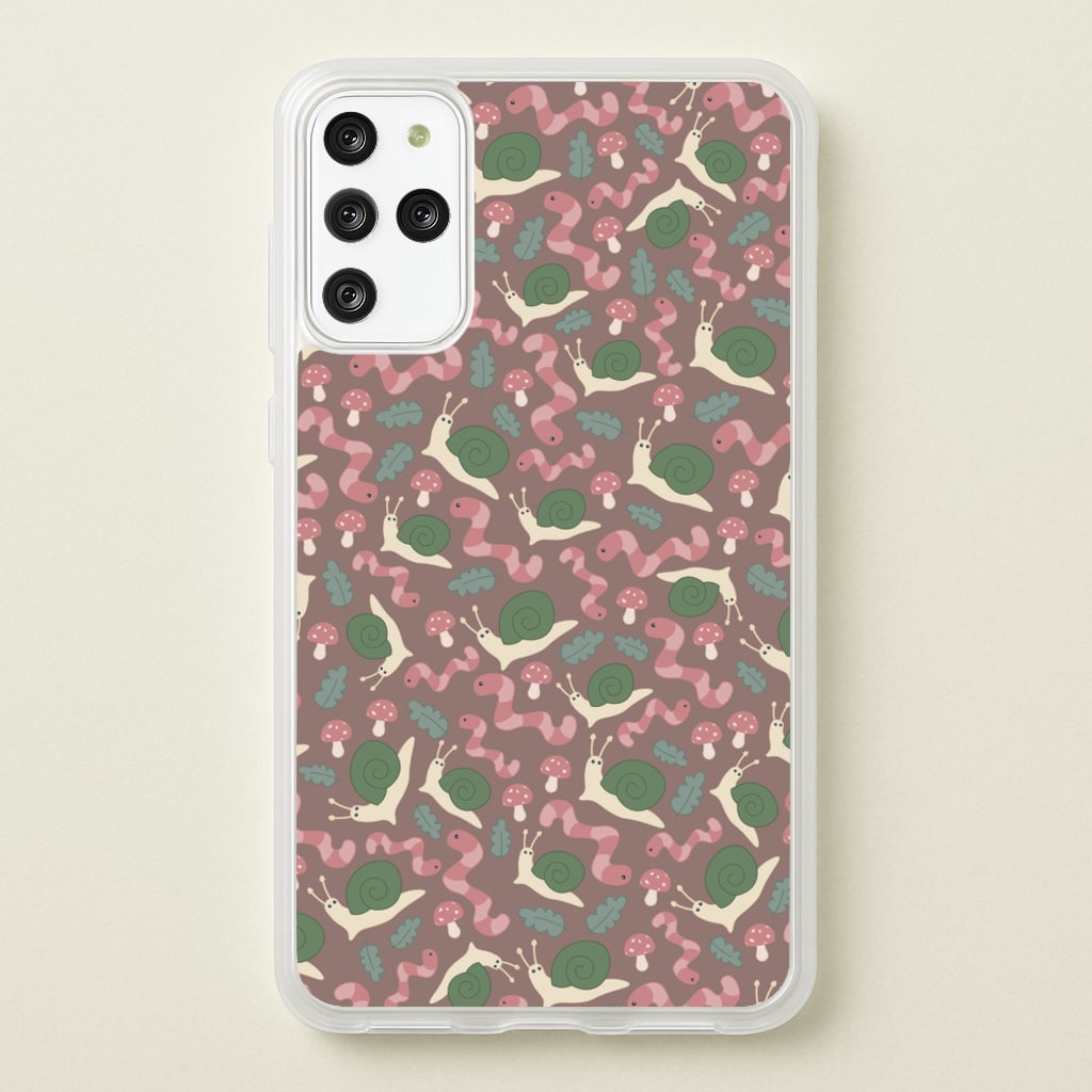 Snails - Animal Patterns - Animal Patterns Phone Case for Galaxy S20 Plus
