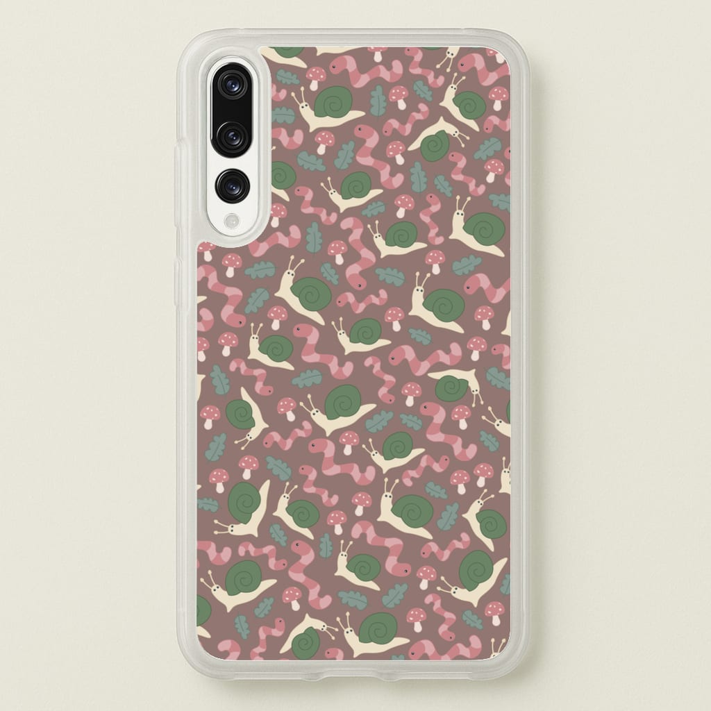 Snails - Animal Patterns - Animal Patterns Phone Case for Huawei P20 Pro