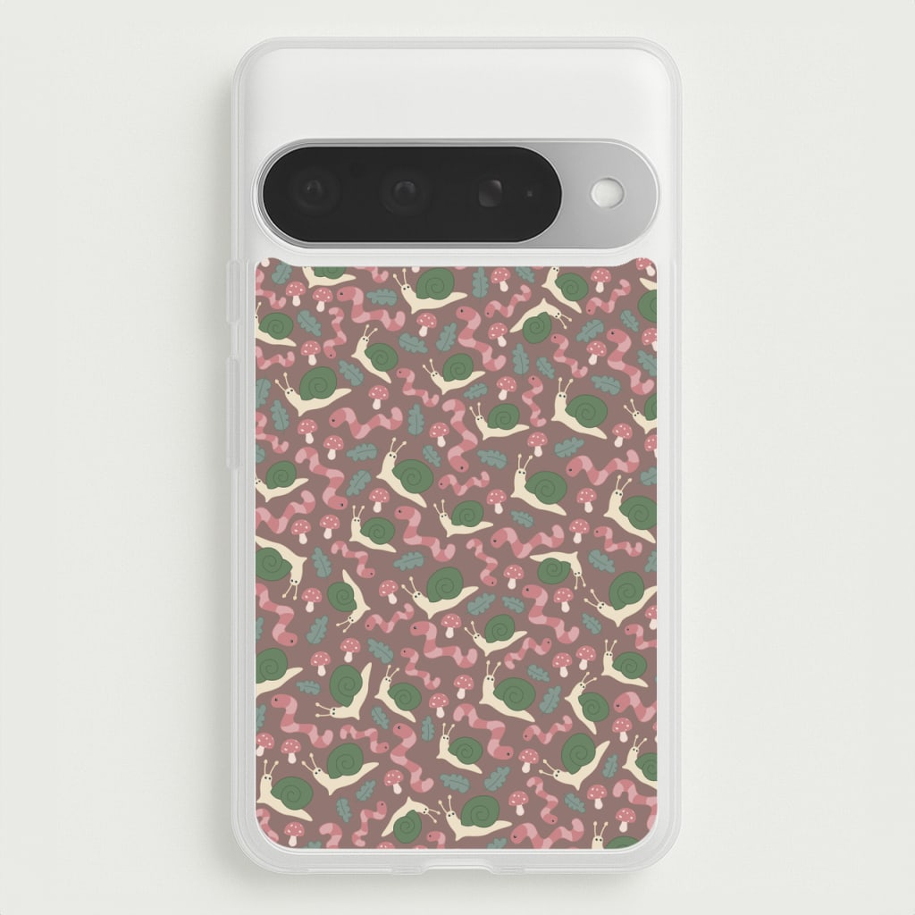 Snails - Animal Patterns Phone Case for Google Pixel 10 Pro XL