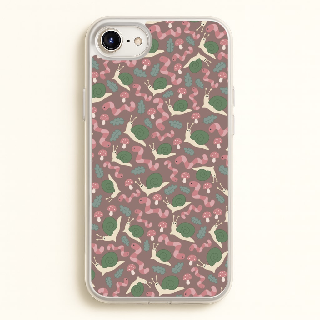 Snails - Animal Patterns - Animal Patterns Phone Case for iPhone 6 / 7 / 8 / SE