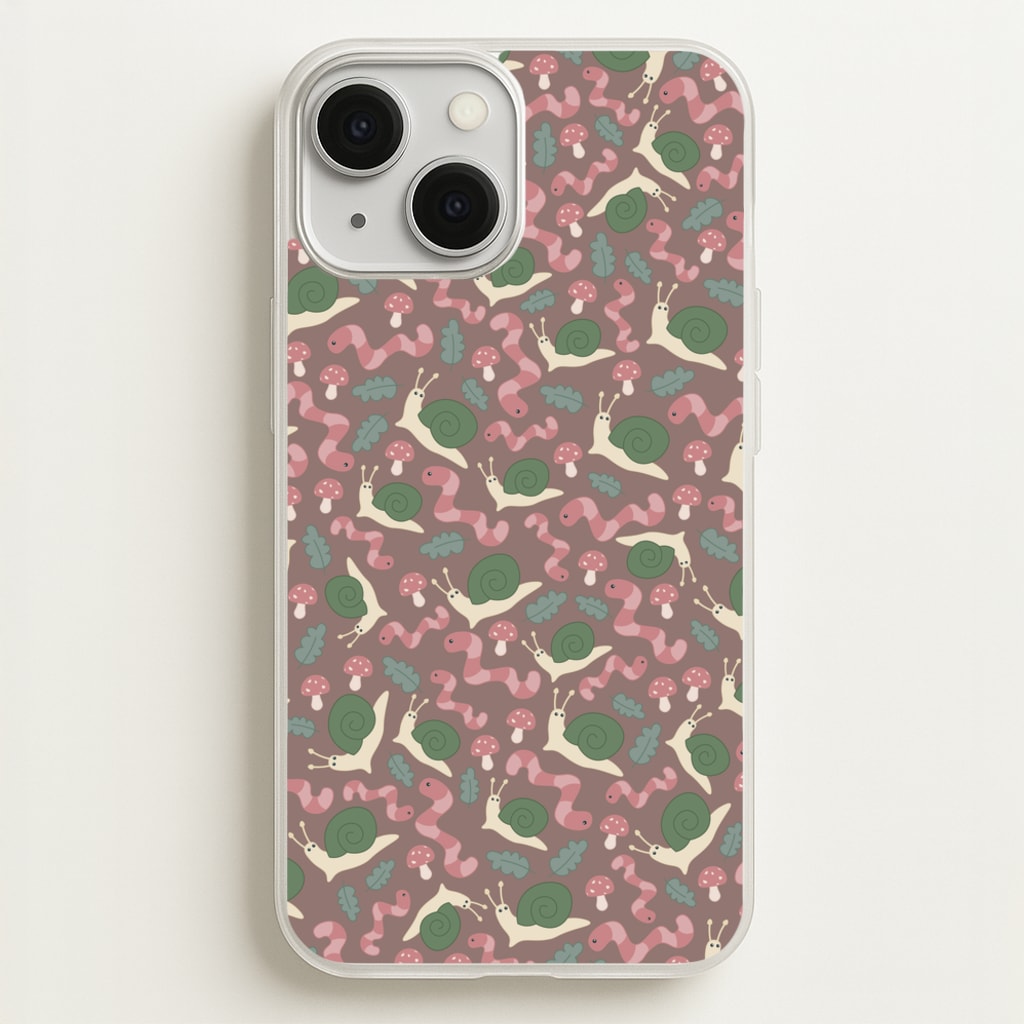 Snails - Animal Patterns - Animal Patterns Phone Case for iPhone 13