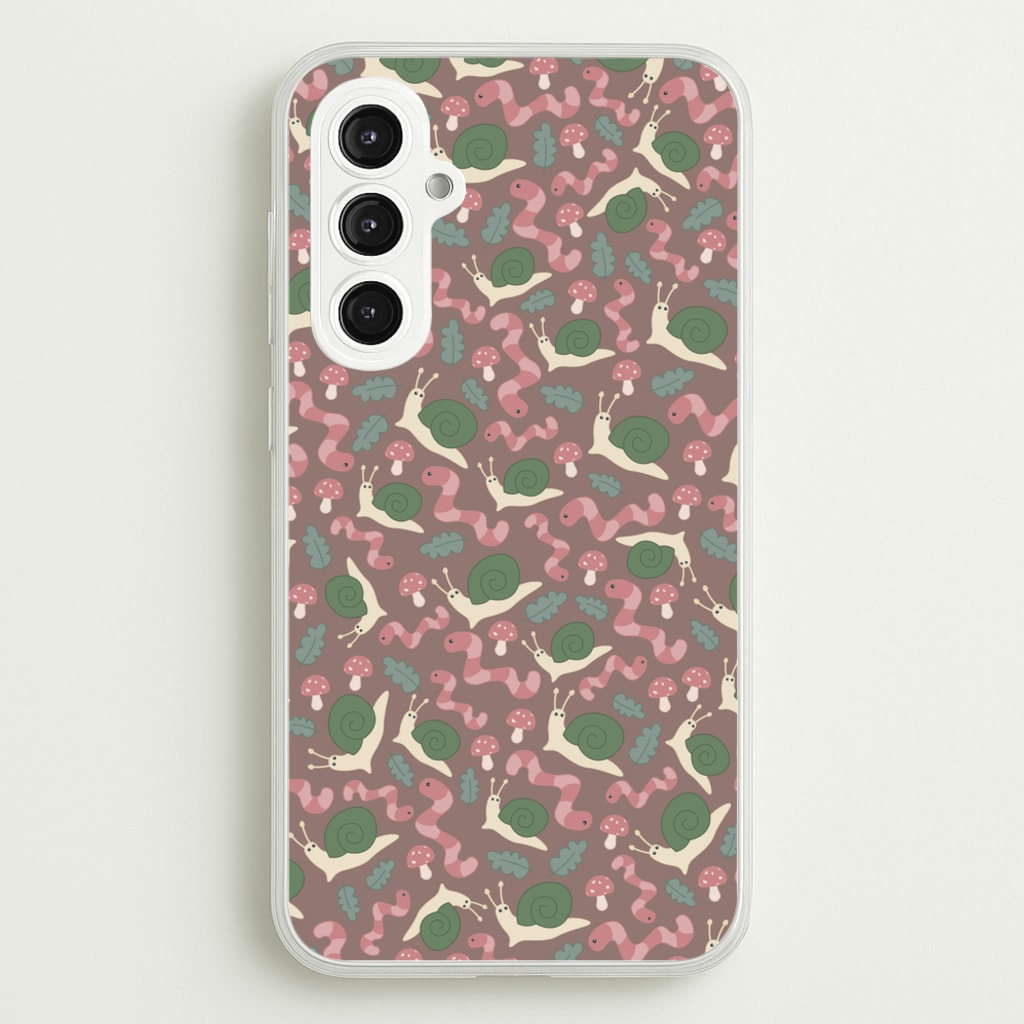 Snails - Animal Patterns - Animal Patterns Phone Case for Galaxy S23FE