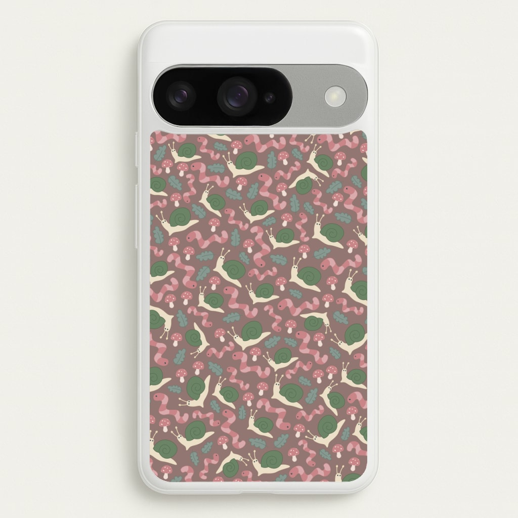 Snails - Animal Patterns Phone Case for Google Pixel 10 / 10 Pro