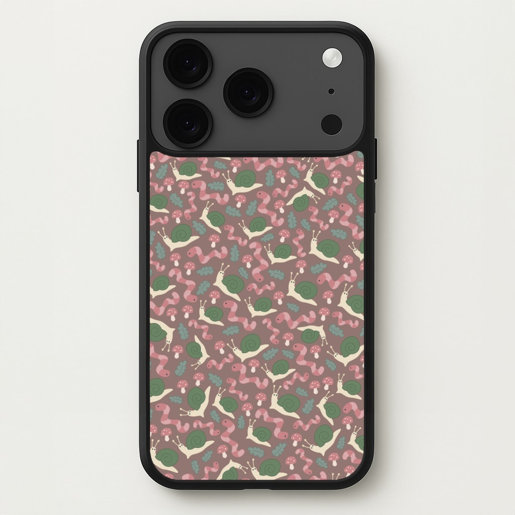 Snails - Animal Patterns Phone Case for iPhone 17 Pro