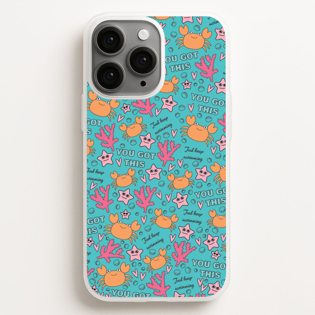 Crabs - Animal Patterns - Animal Patterns Phone Case for iPhone 11 Pro