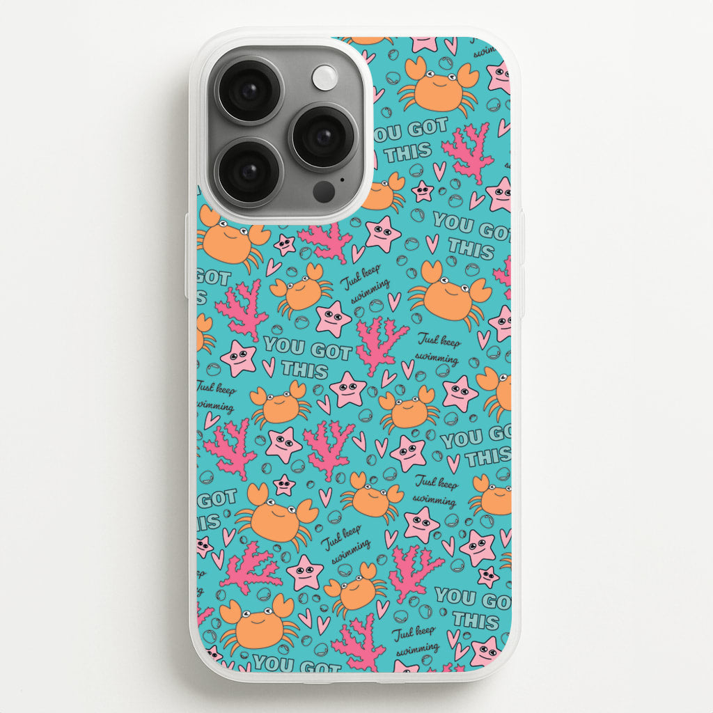 Crabs - Animal Patterns - Animal Patterns Phone Case for iPhone 13 Pro Max