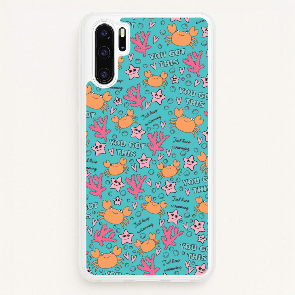 Crabs - Animal Patterns - Animal Patterns Phone Case for Huawei P30 Pro