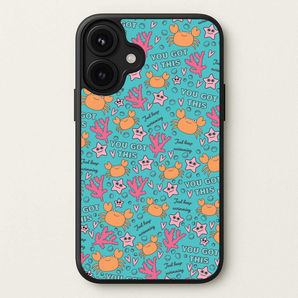 Crabs - Animal Patterns Phone Case for iPhone 17