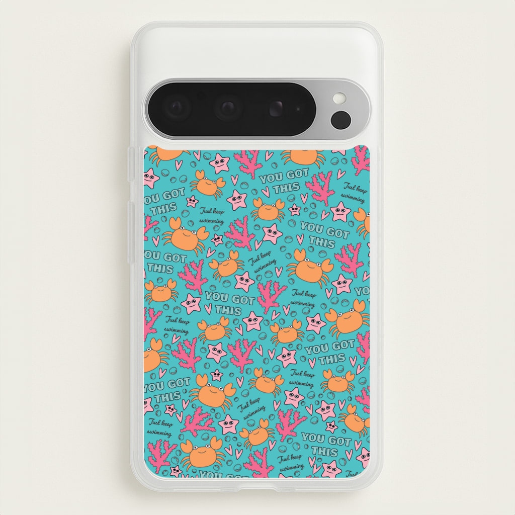 Crabs - Animal Patterns - Animal Patterns Phone Case for Google Pixel 9 Pro XL