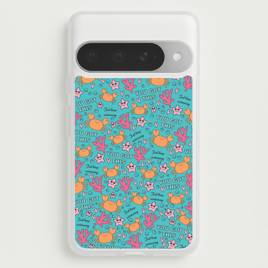 Crabs - Animal Patterns Phone Case for Google Pixel 10 Pro XL