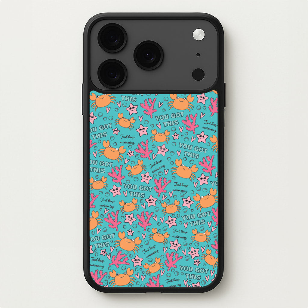 Crabs - Animal Patterns Phone Case for iPhone 17 Pro Max