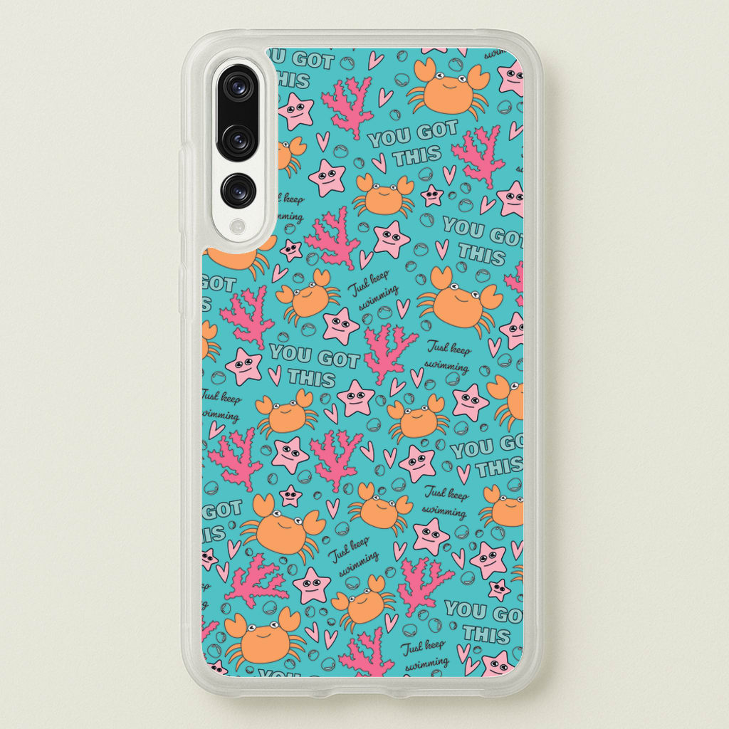 Crabs - Animal Patterns - Animal Patterns Phone Case for Huawei P20 Pro