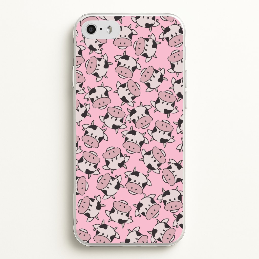 Cows - Animal Patterns - Animal Patterns Phone Case for iPhone 5 / 5s / SE 2016
