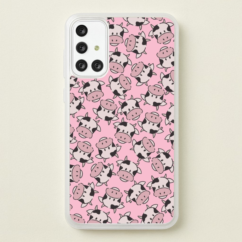Cows - Animal Patterns - Animal Patterns Phone Case for Galaxy A71