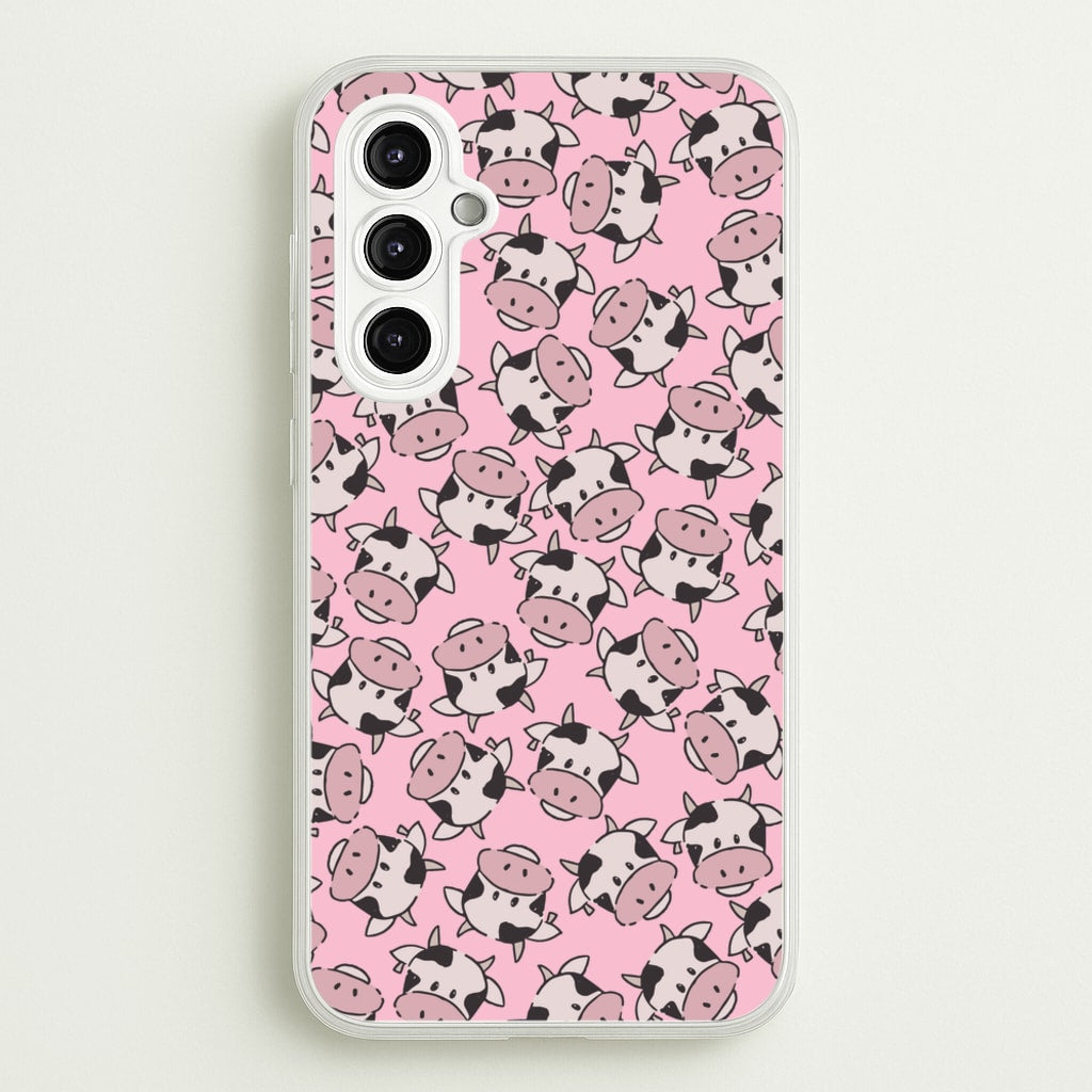 Cows - Animal Patterns - Animal Patterns Phone Case for Galaxy A14