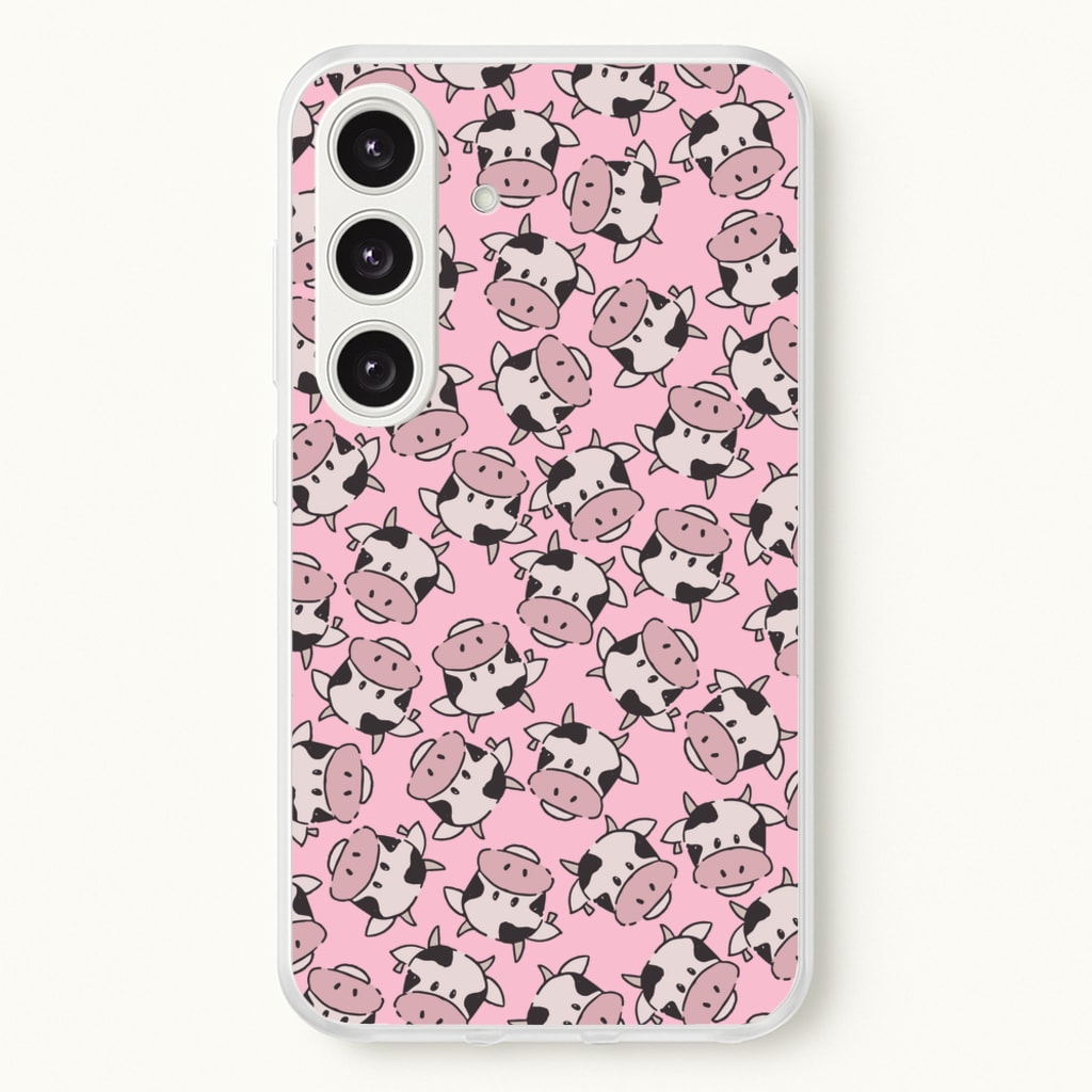 Cows - Animal Patterns - Animal Patterns Phone Case for Galaxy S25 Plus