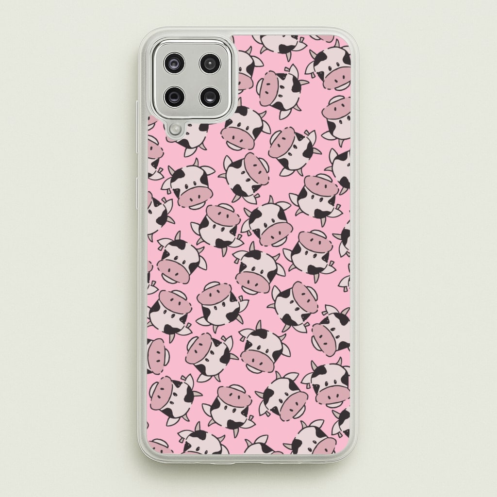 Cows - Animal Patterns - Animal Patterns Phone Case for Galaxy A12